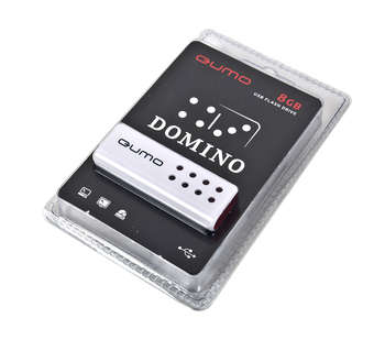 Flash-носитель Qumo Domino 8Gb QM8GUD-Domino-red