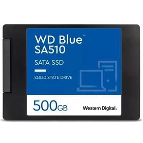Накопитель SSD Western Digital WD SSD Blue SA510, 500GB, 2.5" 7mm, SATA3, WDS500G3B0A