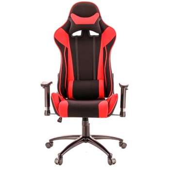 Кресло Everprof Lotus S4 ткань черный/ красный