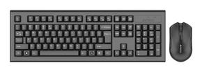 Комплект (клавиатура+мышь) A4TECH Клавиатура + мышь 3000NS клав:черный мышь:черный USB беспроводная Multimedia