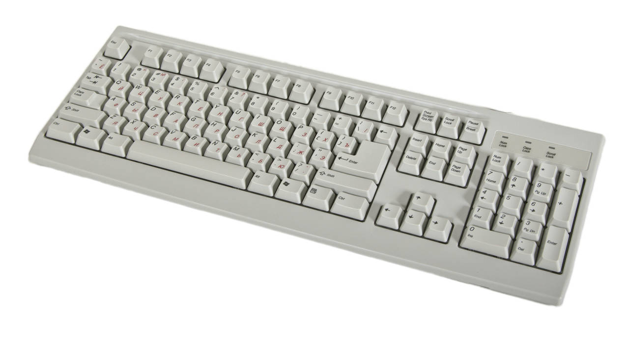 Клавиатура Mitsumi Keyboard Classic White USB – купить в Санкт-Петербурге и  ЛО c гарантией производителя, по лучшей цене, самовывоз или доставкой  курьером. Доставка ТК по России. | Магазин техники Полюс