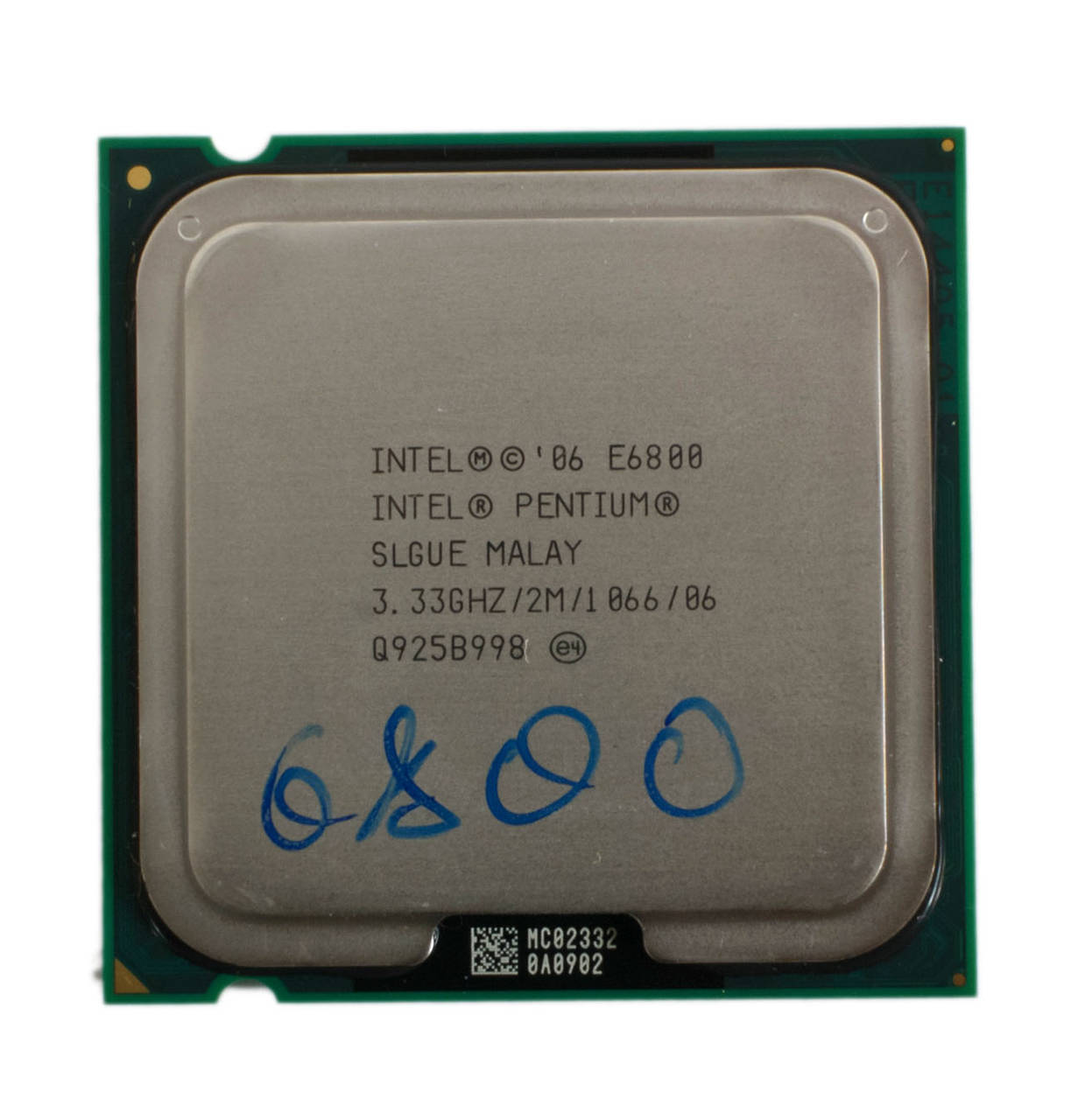 Процессор Intel Pentium E6800 Wolfdale (3333MHz, LGA775, L2 2048Kb,  1066MHz) – купить в Санкт-Петербурге и ЛО c гарантией производителя, по  лучшей цене, самовывоз или доставкой курьером. Доставка ТК по России. |  Магазин