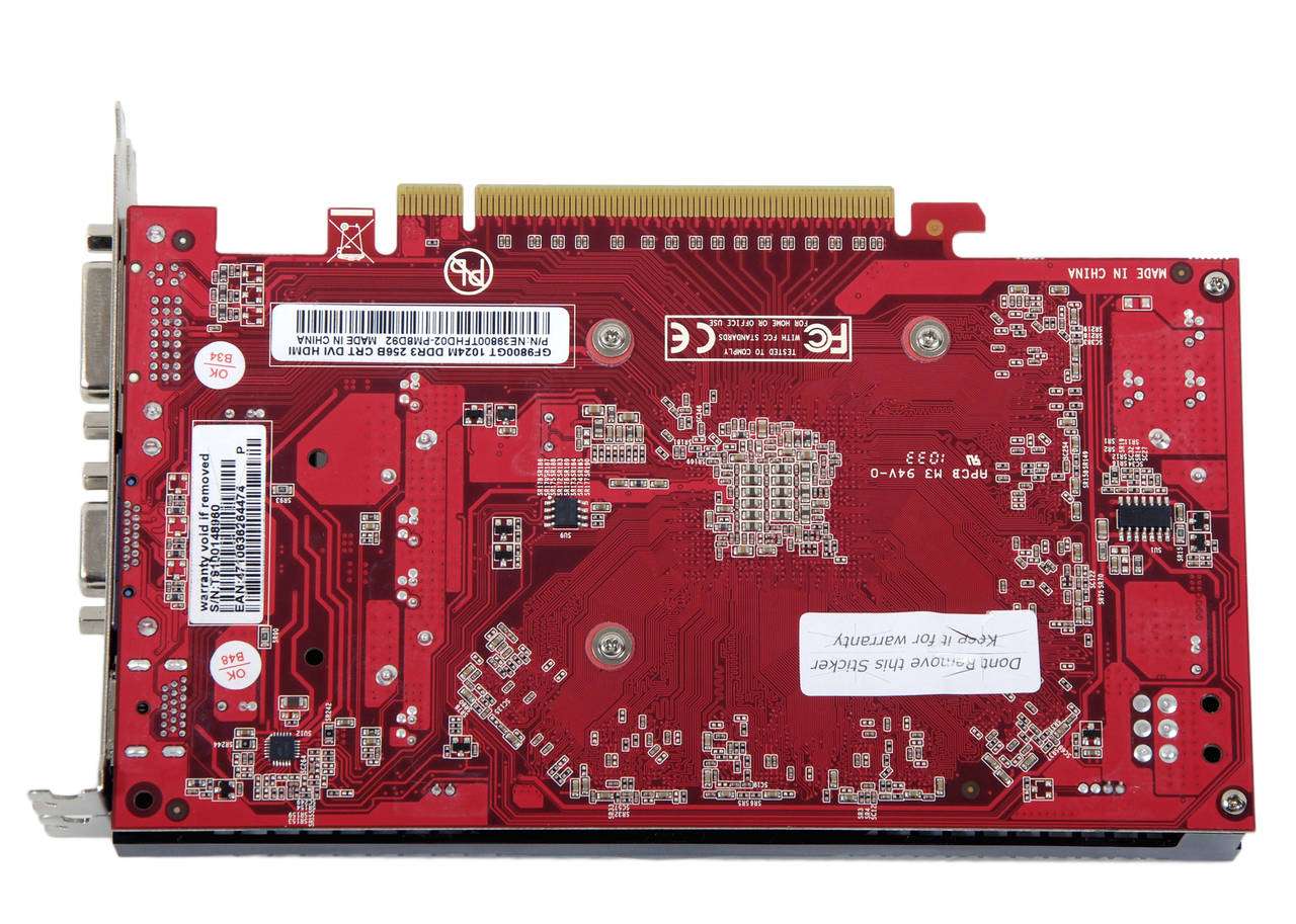 Видеокарта Palit GeForce 9800 GT 600 Mhz PCI-E 2.0 1024 Mb 1800 Mhz 256 bit  2xDVI TV HDCP YPrPb – купить в Санкт-Петербурге и ЛО c гарантией  производителя, по лучшей цене, самовывоз