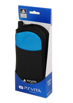 Аксессуар для игровой приставки Sony PS Vita: Дорожный Чехол голубой (Travel Case - Blue): A4T