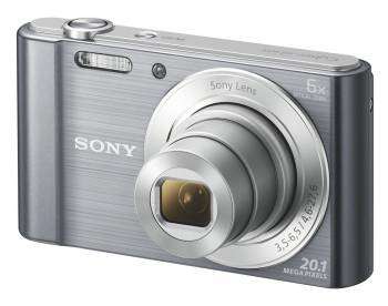 Фотокамера Sony Cyber-shot DSC-W810 silver 20.4Mpix Zoom5x 2.7" 720p SDHC MS Pro Duo Super HAD CCD IS el NP-BN1