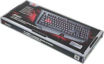 Клавиатура Bloody B120 черный USB Multimedia Gamer LED