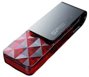 Flash-носитель Silicon Power 32Gb Ultima Power U30 SP032GBUF2U30V1R USB3.0 красный