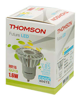 Лампа THOMSON RTMR-1616GU10-CW cool white MR16 GU10 1.6W 75lm