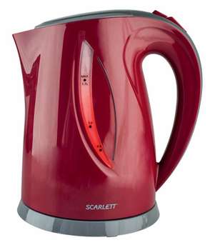 Чайник/Термопот SCARLETT SC-EK18P15 красный 1.7л. 2200Вт