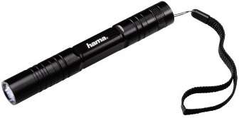 Фонарь Hama R-147 черный 1Вт лам.:светодиод. 100lx AAx2 00136231