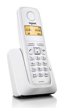 Телефон GIGASET Р/ Dect A120 белый АОН