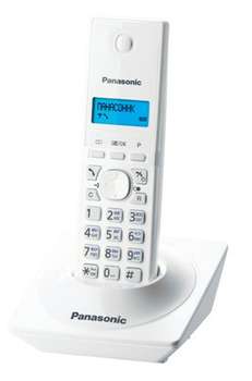 Телефон Panasonic Р/Dect KX-TG1711RUW белый АОН