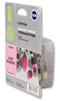 Струйный картридж CACTUS CS-EPT0596 светло-пурпурный для Epson Stylus Photo R2400