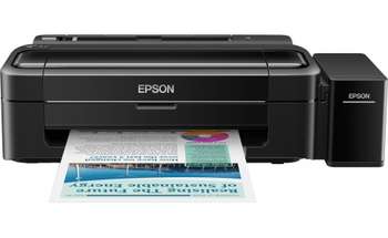 Струйный принтер Epson L312 A4 USB черный