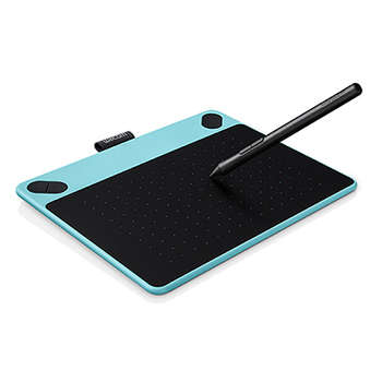 Графический планшет Wacom Intuos Comic PT S CTH-490CB-N USB голубой