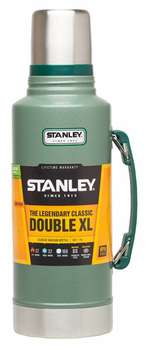 Термос STANLEY Classic Vac Bottle Hertiage 1.3л. зеленый/серебристый