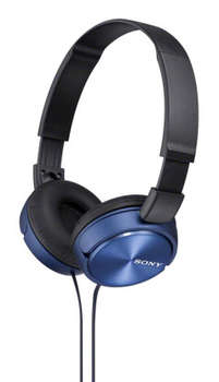 Наушники Sony MDRZX310L.AE синий 1.2м