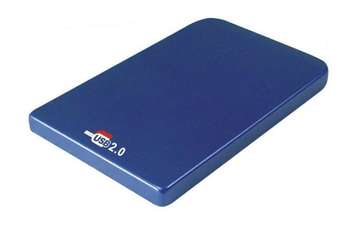Бокс для HDD AgeStar SUB201 SATA алюминий синий 2.5"