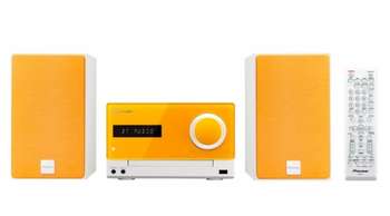 Музыкальный центр Pioneer Микросистема  X-CM35-D оранжевый 30Вт/CD/CDRW/FM/USB/BT