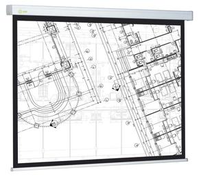 Экран CACTUS 104.6x186см Wallscreen CS-PSW-104x186 16:9 настенно-потолочный рулонный белый