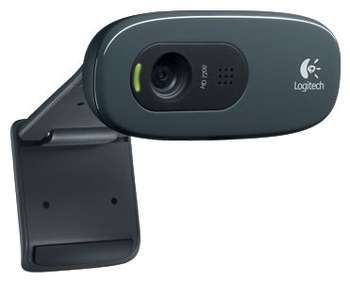 Веб-камера HD Webcam C270, USB 2.0, 1280*720, 3Mpix foto, Mic, Black
