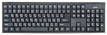 Комплект (клавиатура+мышь) Sven Standard 310 Combo USB чёрный SV-03100310UB