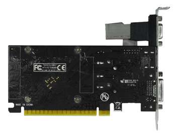 Видеокарта Palit PCI-E PA-GT610-1GD3 nVidia GeForce GT 610 1024Mb 64bit DDR3 810/1070 DVIx1/HDMIx1/CRTx1/HDCP oem