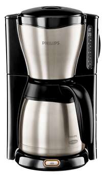 Кофеварка Philips капельная HD7546/20 1000Вт серебристый/черный
