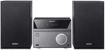Музыкальный центр Sony CMT-SBT40D черный/серебристый 50Вт/CD/CDRW/DVD/DVDRW/FM/USB/BT