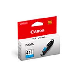 Струйный картридж Canon CLI-451C 6524B001 голубой для Pixma iP7240/MG6340/MG5440