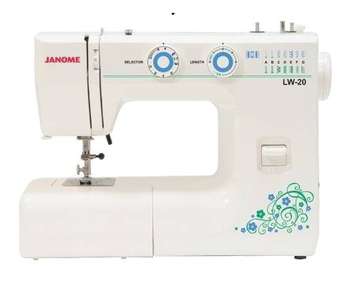 Швейная машина JANOME LW-20 белый