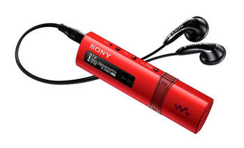 MP3-плеер Sony Плеер Flash NWZ-B183FR 4Gb красный/FM