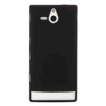 Аксессуар для смартфона MUVIT Чехол Чехол for Xperia Soft Back для Sony Xperia S пластик, черный SEBKC0028