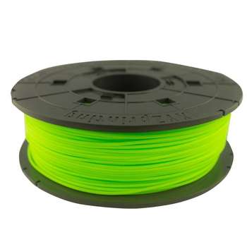 Расходный материал для 3D XYZ Картридж Пластик PLA сменная катушка для Junior, Neon Green , 600гр RFPLCXEU0AD