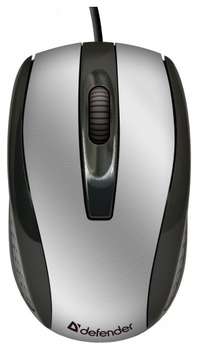 Мышь DEFENDER MM-140 серый,3 кнопки,800 dpi USB 52140