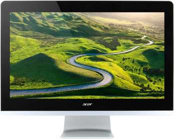 Моноблок Acer Aspire Z3-705 21.5" Full HD P 3805U /4Gb/1Tb 5.4k/HDG/DVDRW/CR/Free DOS/GbitEth/WiFi/BT/Spk/65W/клавиатура/мышь/Cam/черный 1920x1080