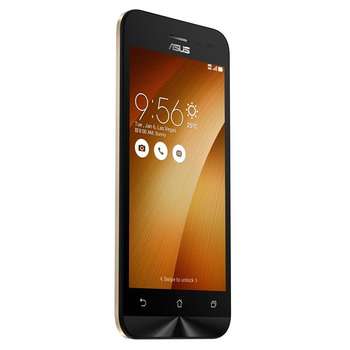 Смартфон ASUS Zenfone Go ZB450KL 8Gb золотистый моноблок 3G 4G 2Sim 4.5" 480x854 Android 6.0 8Mpix 802.11bgn BT GPS GSM900/1800 GSM1900 TouchSc MP3 FM A-GPS microSD max128Gb