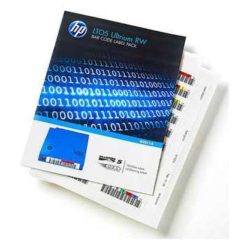 Хранилище данных HPE LTO5 Ultrium RW Bar Code Label Pack Q2011A