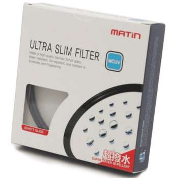 Аксессуары для фото и видео Matin Фильтр оптический ультрафиолетовый с многослойным просветлением 58мм, стекло Schott Advanced Optics, ULTRA SLIM MC-UV PRO-7 FILTER   58mm M-0027