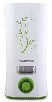Увлажнитель воздуха STARWIND SHC4210 28Вт  белый/зеленый