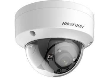 Камера видеонаблюдения HIKVISION DS-2CE56F7T-VPIT 2.8-2.8мм HD-TVI цветная корп.:белый