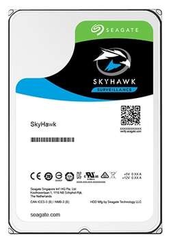 Жесткий диск HDD Seagate HDD SATA3 3Tb SkyHawk 5900 64Mb ST3000VX010