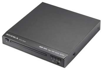 Проигрыватель DVD SUPRA Плеер DVD  DVS-302X черный ПДУ