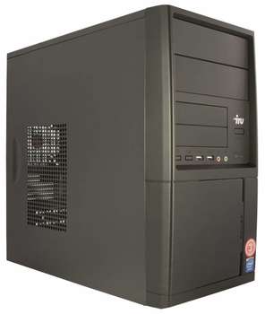Компьютер, рабочая станция iRU ПК  Home 110 MT Cel J3355 /4Gb/500Gb 7.2k/GT710 1Gb/Free DOS/GbitEth/400W/черный