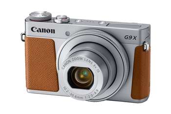 Фотокамера Canon PowerShot G9 X Mark II 1718C002 серебристый/коричневый 20.9Mpix Zoom3x 3" 1080p SDXC CMOS IS opt 5minF TouLCD 6fr/s RAW 60fr/s HDMI/WiFi/NB-13L