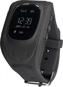 Умный гаджет Кнопка жизни Смарт-часы K911 0.64" OLED черный