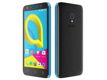 Смартфон ALCATEL U5 5044D 8Gb синий моноблок 3G 4G 2Sim 5" 480x854 Android 6.0 5Mpix 802.11bgn BT GPS GSM900/1800 GSM1900 TouchSc MP3 FM A-GPS microSD max32Gb
