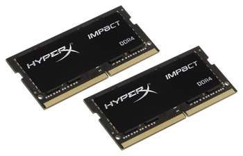 Оперативная память Kingston 16GB 2400MHz DDR4 CL14 SODIMM HyperX Impact HX424S14IB2K2/16