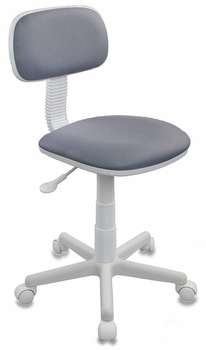 Кресло, стул БЮРОКРАТ Кресло детское CH-W201NX серый 26-40 крестов. пластик пластик белый