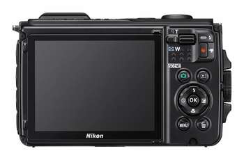 Фотокамера NIKON CoolPix W300 черный 16Mpix Zoom5x 3" 4K 99Mb SDXC/SD/SDHC CMOS 1x2.3 50minF 30fr/s HDMI/KPr/DPr/WPr/FPr/WiFi/GPS/EN-EL12